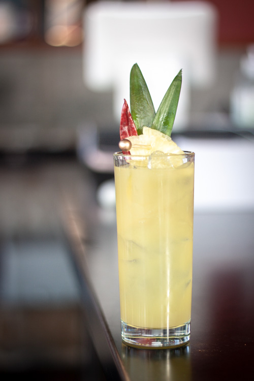 Bring on the Sichuan Heat Baijiu Cocktail Recipe Glass