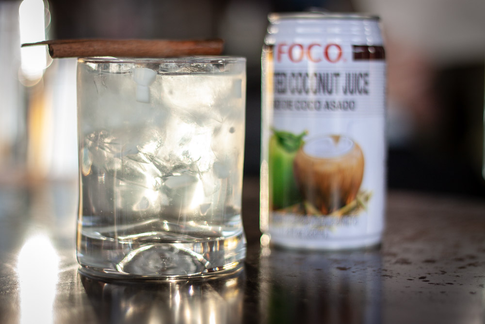 Coconut Cinnamon Spice Ooooo That's Nice Baijiu Cocktail Recipe