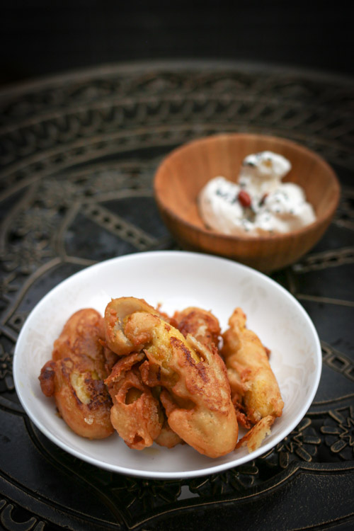 Jake Jien Banana Fritters Recipe Plate
