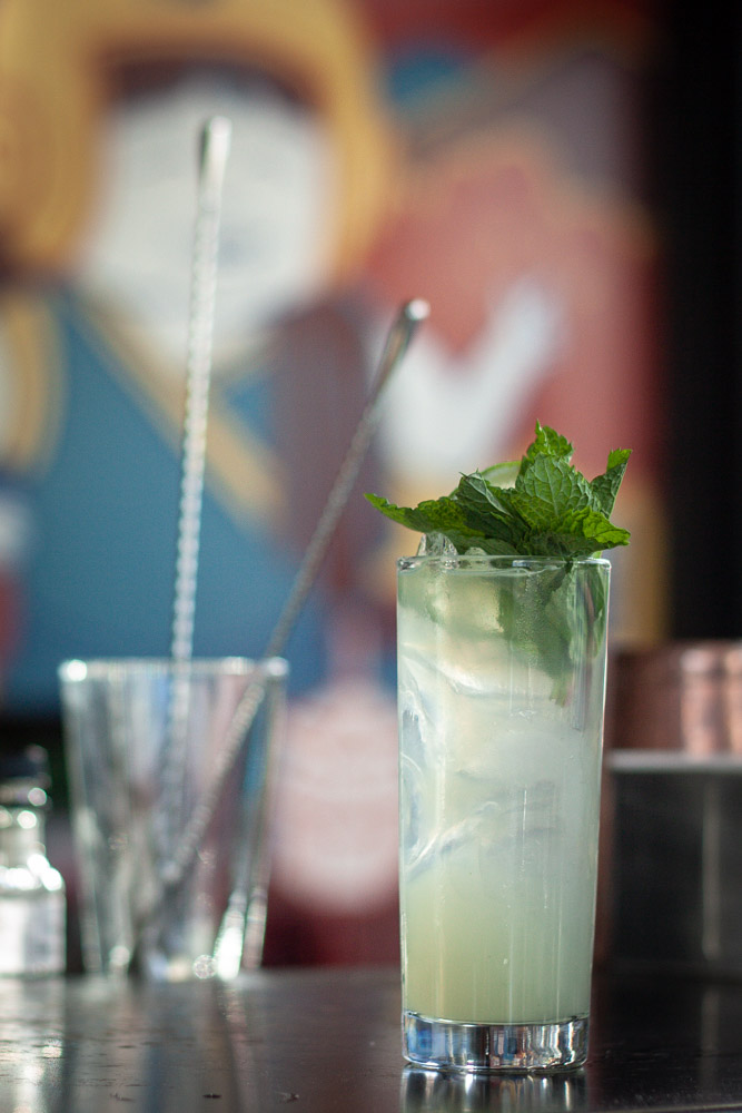 Minty Limey Bai-jito Baijiu Cocktail Recipe Glass 5