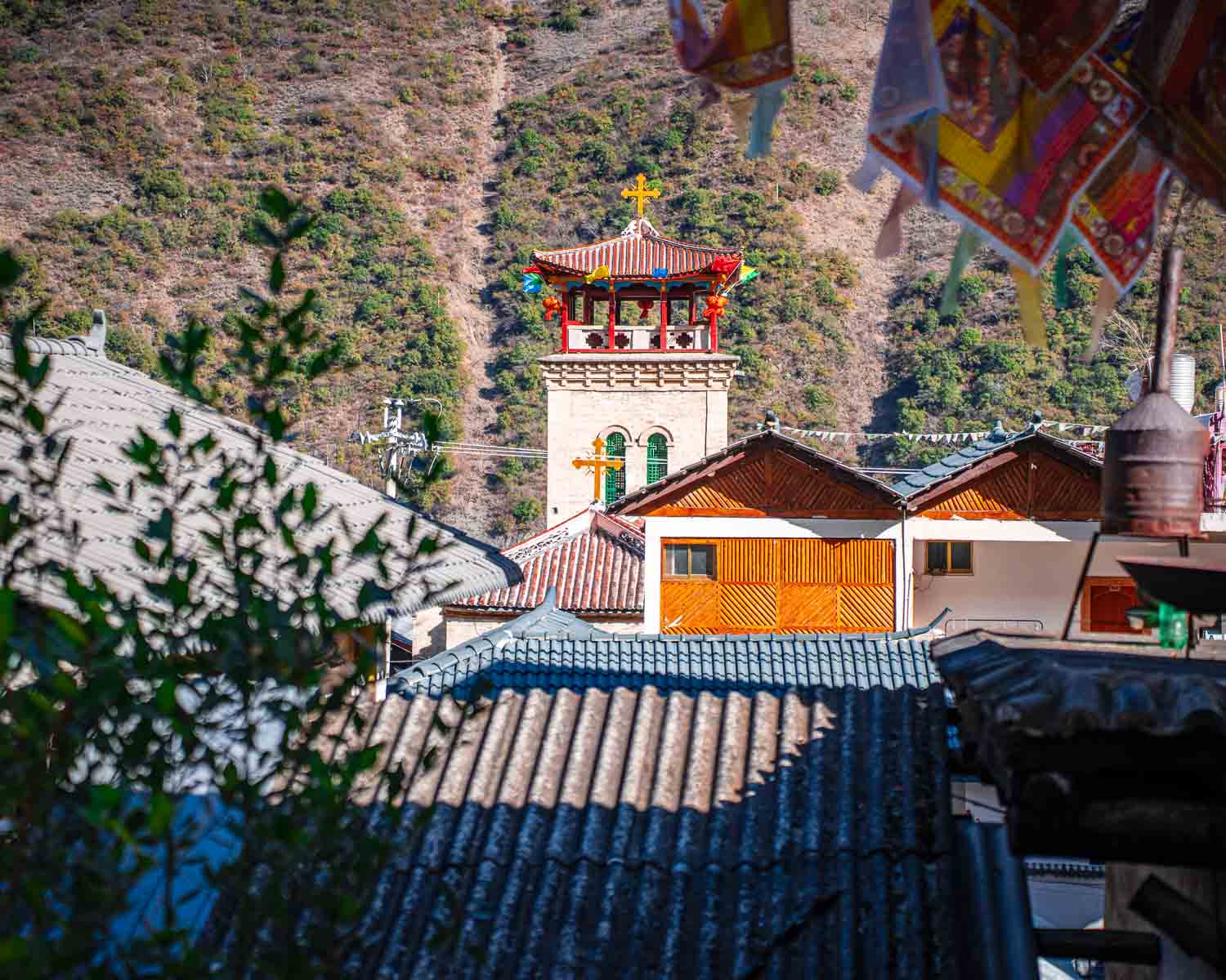 Cizhong Village with Cathedral