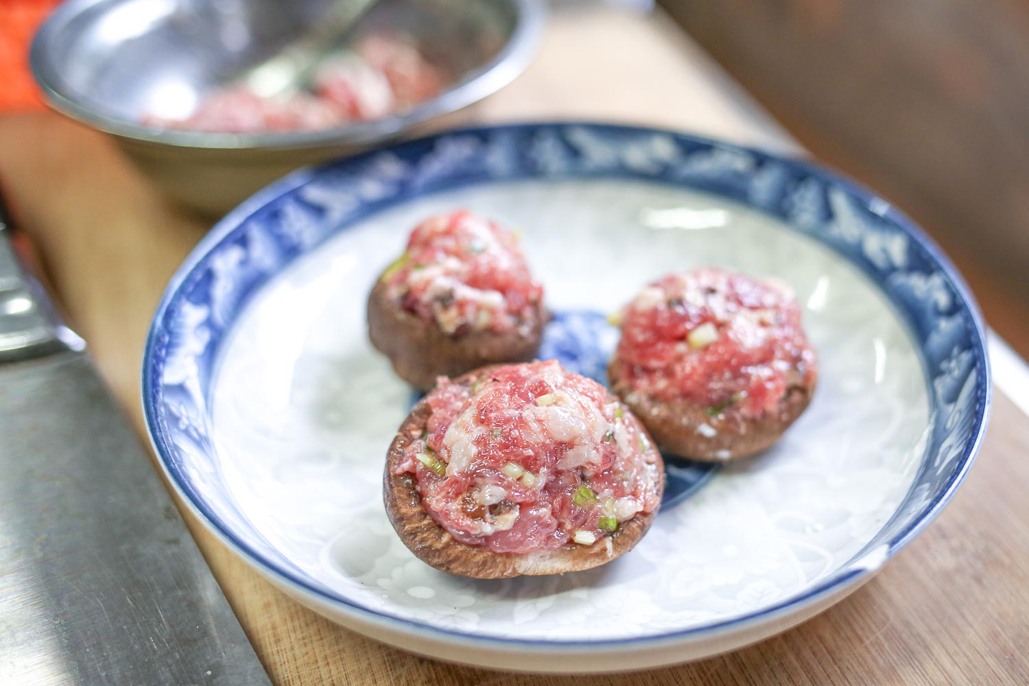 Meatballs used for stuffing